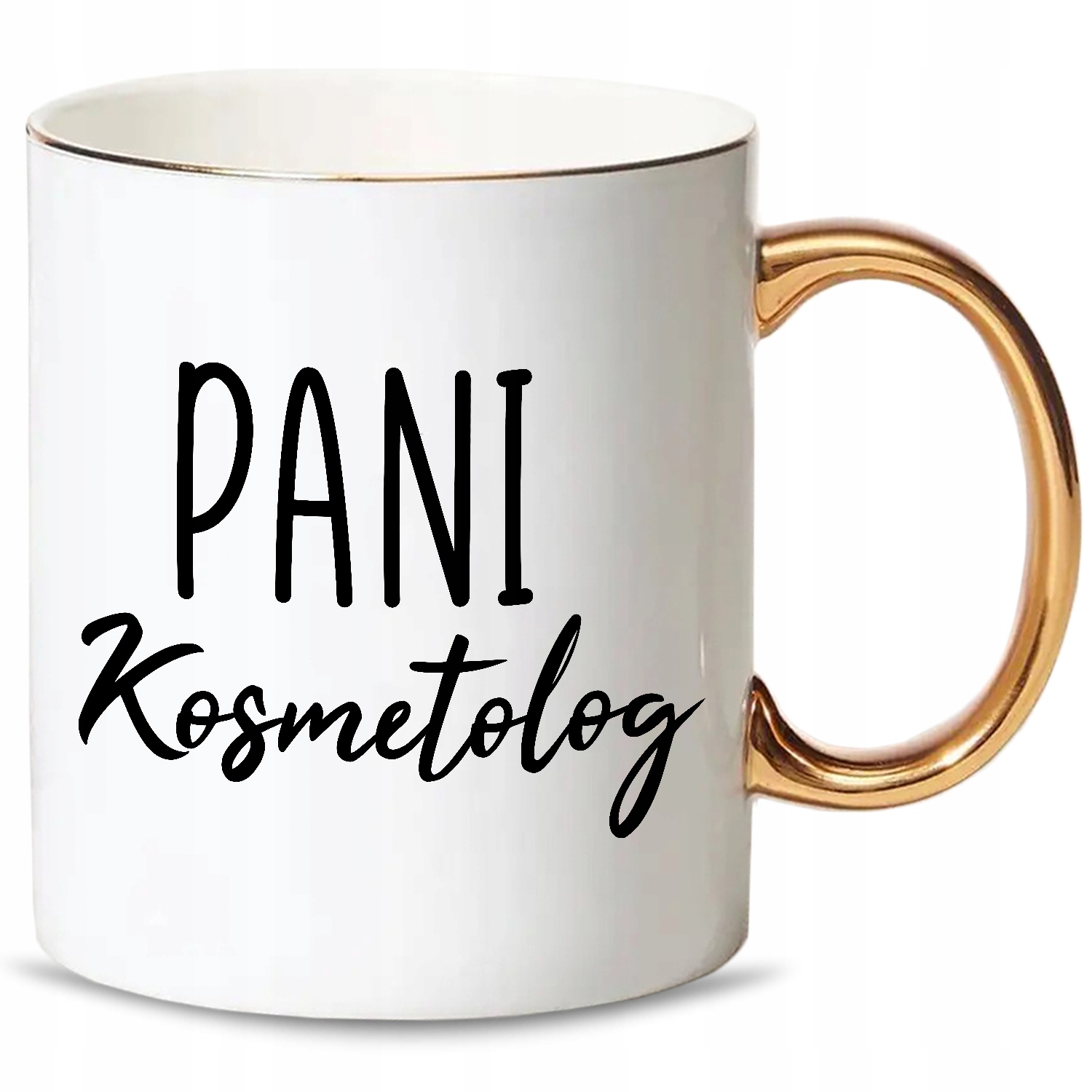 

Kubek Złoty dla Pani Kosmetolog MiX