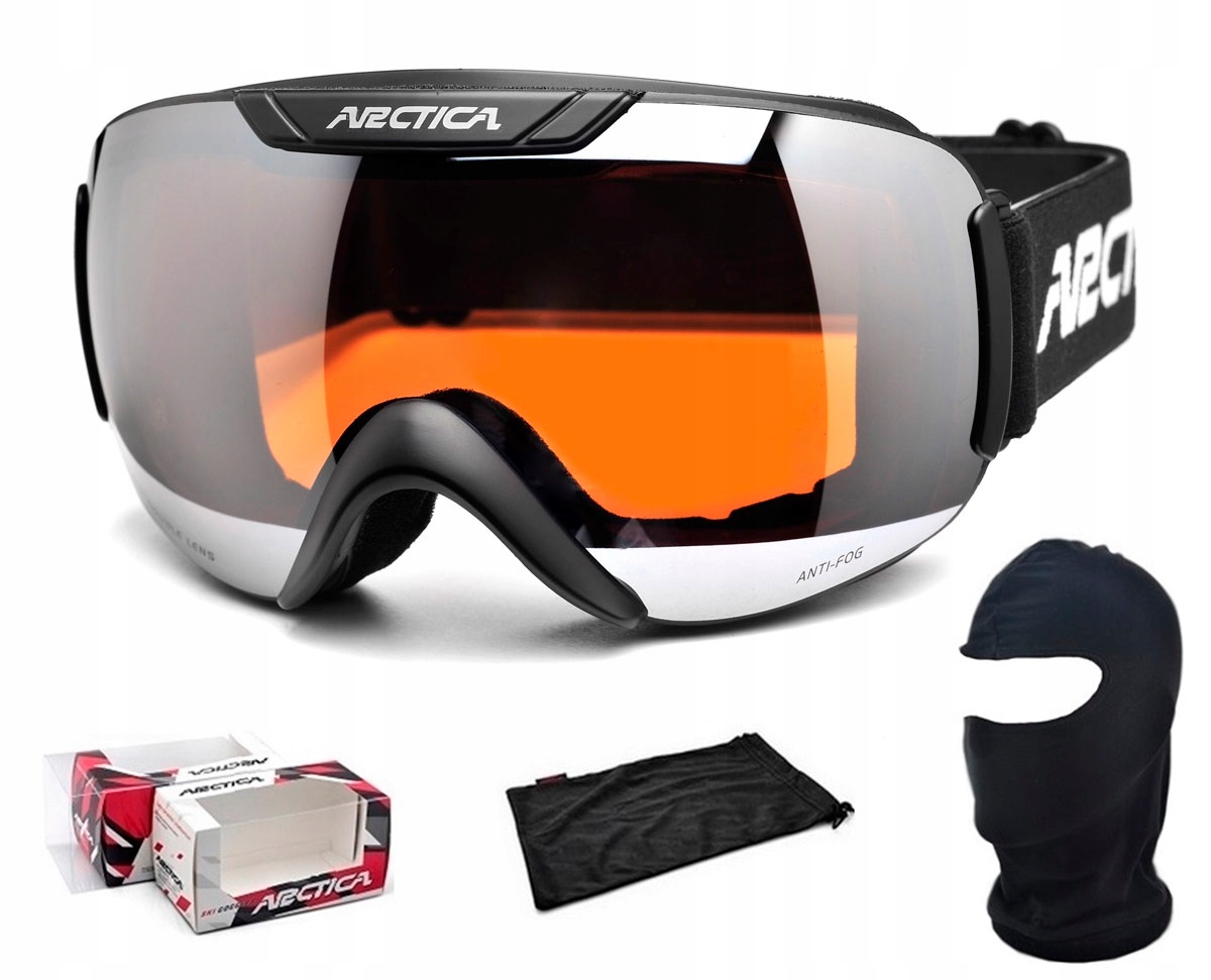 Arctica Lyžařské Brýle G-117 Nepárové Se Zrcadlovkou Kominík Bonus