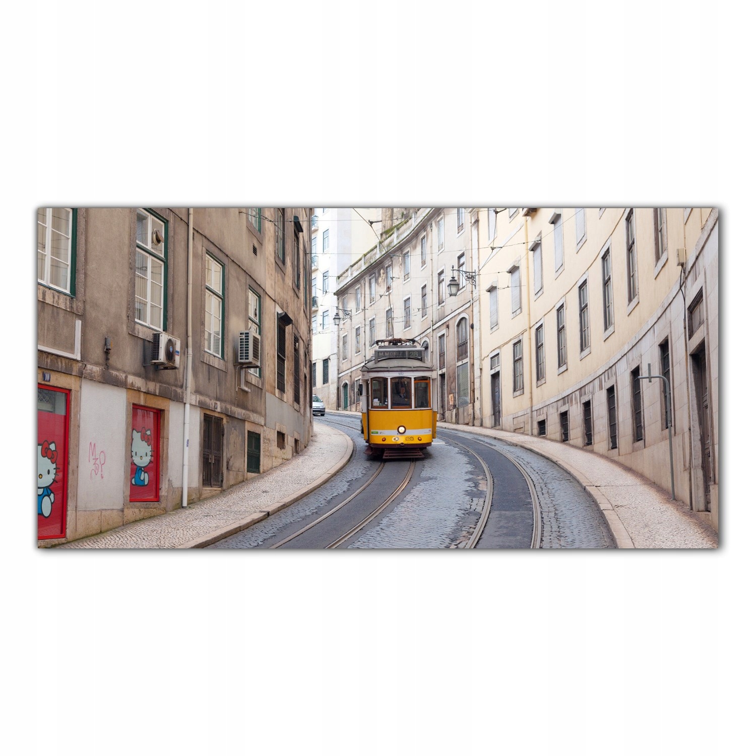 

Obraz na szkle Foto Lizbona Tramwaj Miasto 120x60