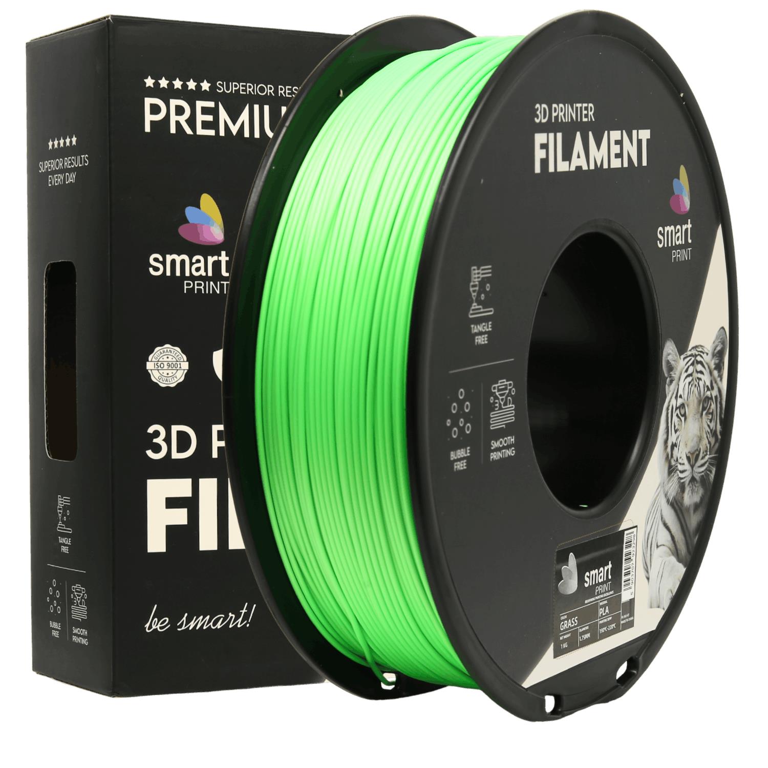 10 x Filament Smart Print Pla Trawiasta Zieleń Green 1,75mm 1kg