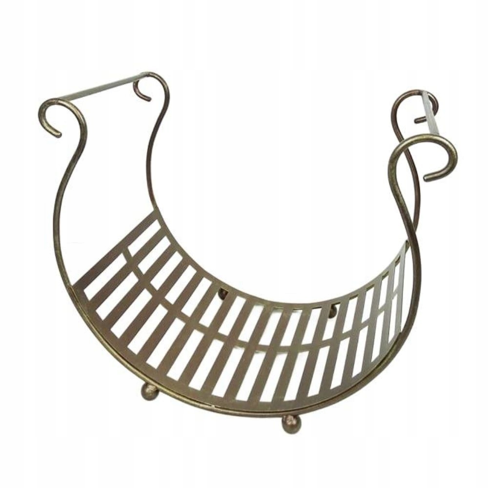 Koš na dřevo Alda, efekt zlaté rzi| Polský Výrobek