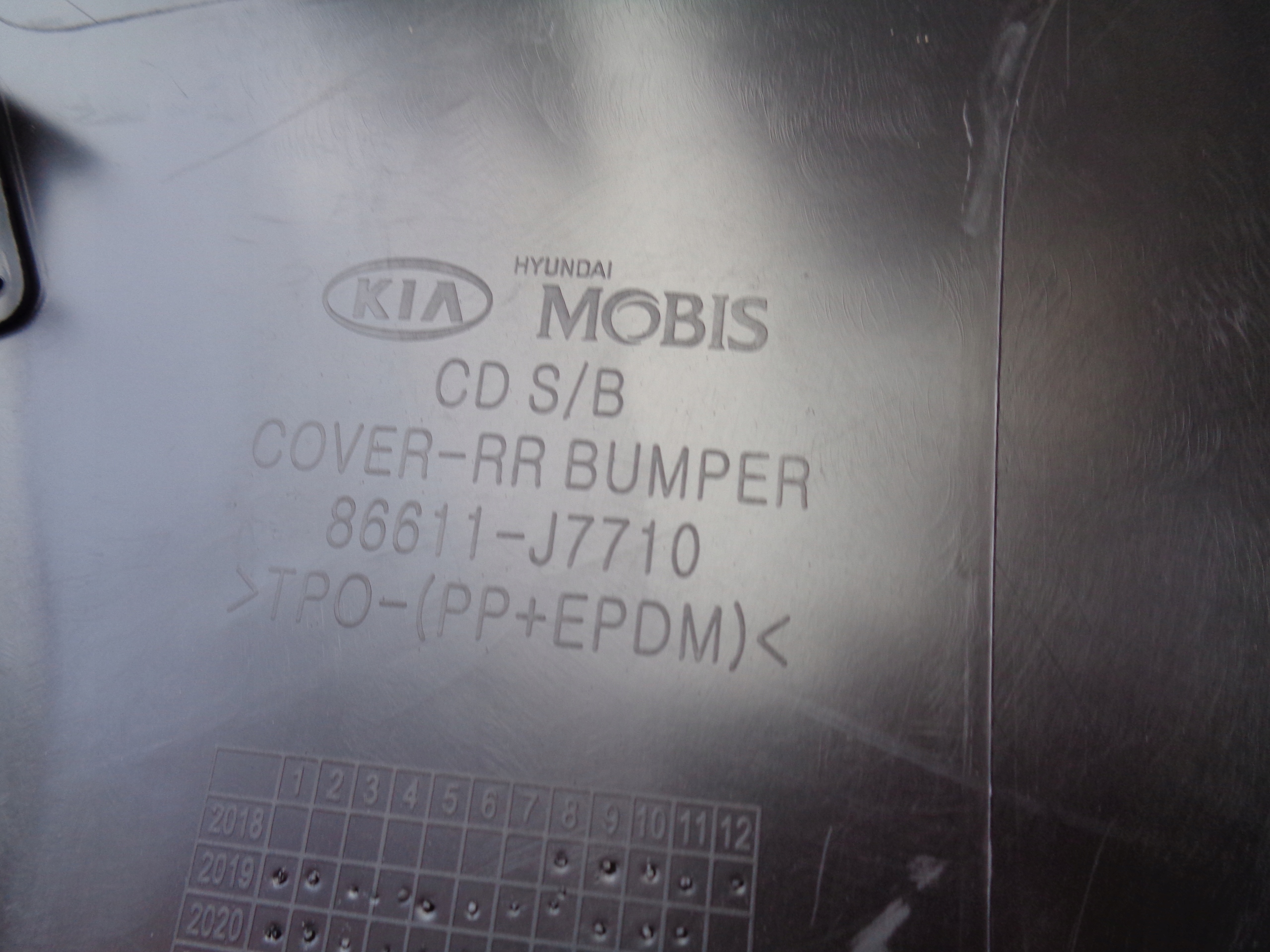 new bumper rear KIA PROCEED 18- NR 39416