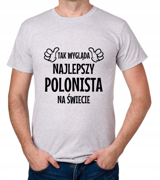

koszulka Najlepszy Polonista prezent