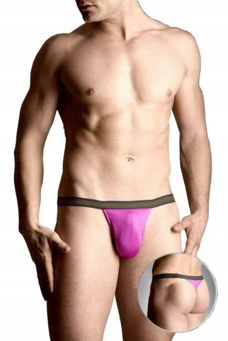 

Różowe Stringi Męskie 4496 Soft Line Rozmiar XL