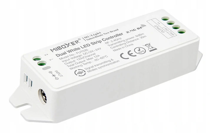 

Sterownik Wi-Fi Milight FUT035m do Taśm Led Cct