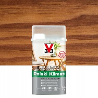 V33 OLEJ DO MEBLI OGRODOWYCH TEK 0,5l