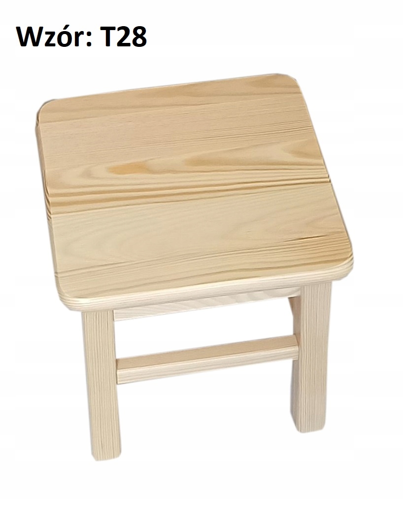 TABORET STOŁEK dla Dziecka WZORY Wysokość siedziska 24 cm
