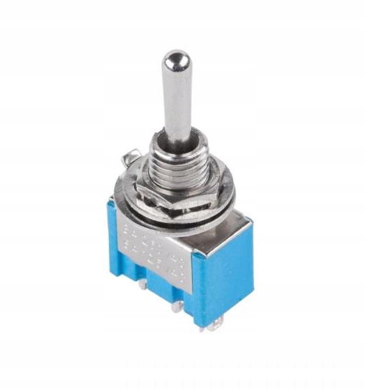 

Przełącznik Mts 102 3A 250VAC, 6A 125VAC , On-on