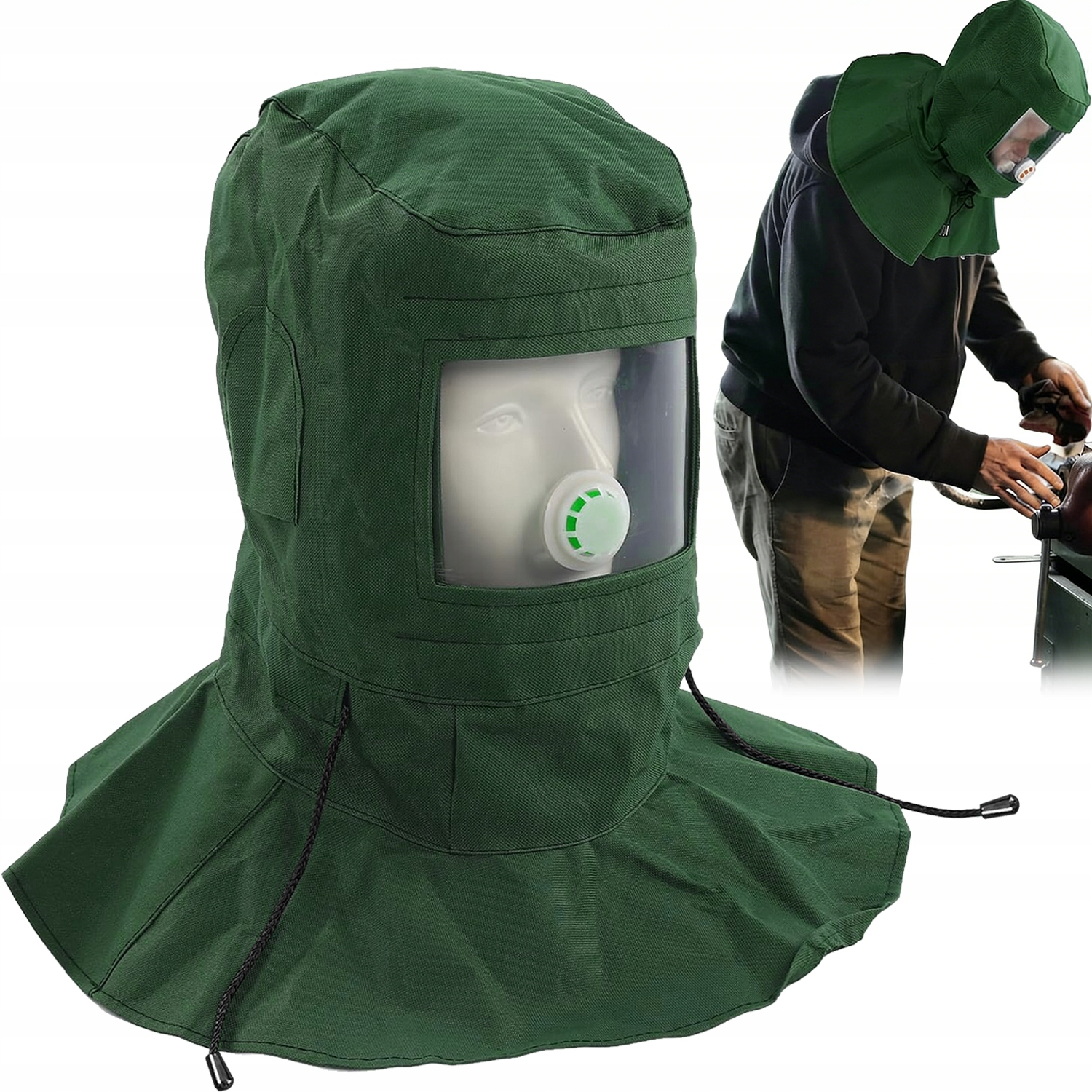 ПЕСКОСТРУЙНАЯ МАСКА ПЕСКОСТРУЙНАЯ ПЕСКОСТРУЙНАЯ ЗАЩИТА ШЛЕМ КОЗЫРЕК