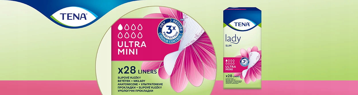 Wkładki TENA Lady Slim Ultra Mini 28szt. x 10op. Model TENA Lady Slim Ultra Mini