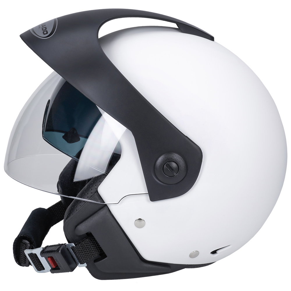 

Kask Motocyklowy Otwarty Motor Skuter Blendą Gt