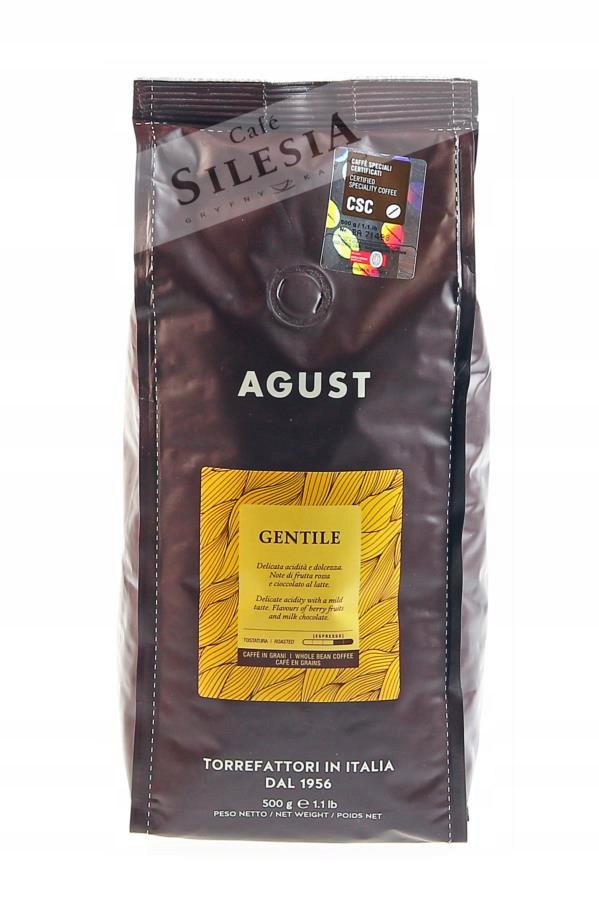 Levně káva zrnková Agust Gentile 100% Arabica 500 g