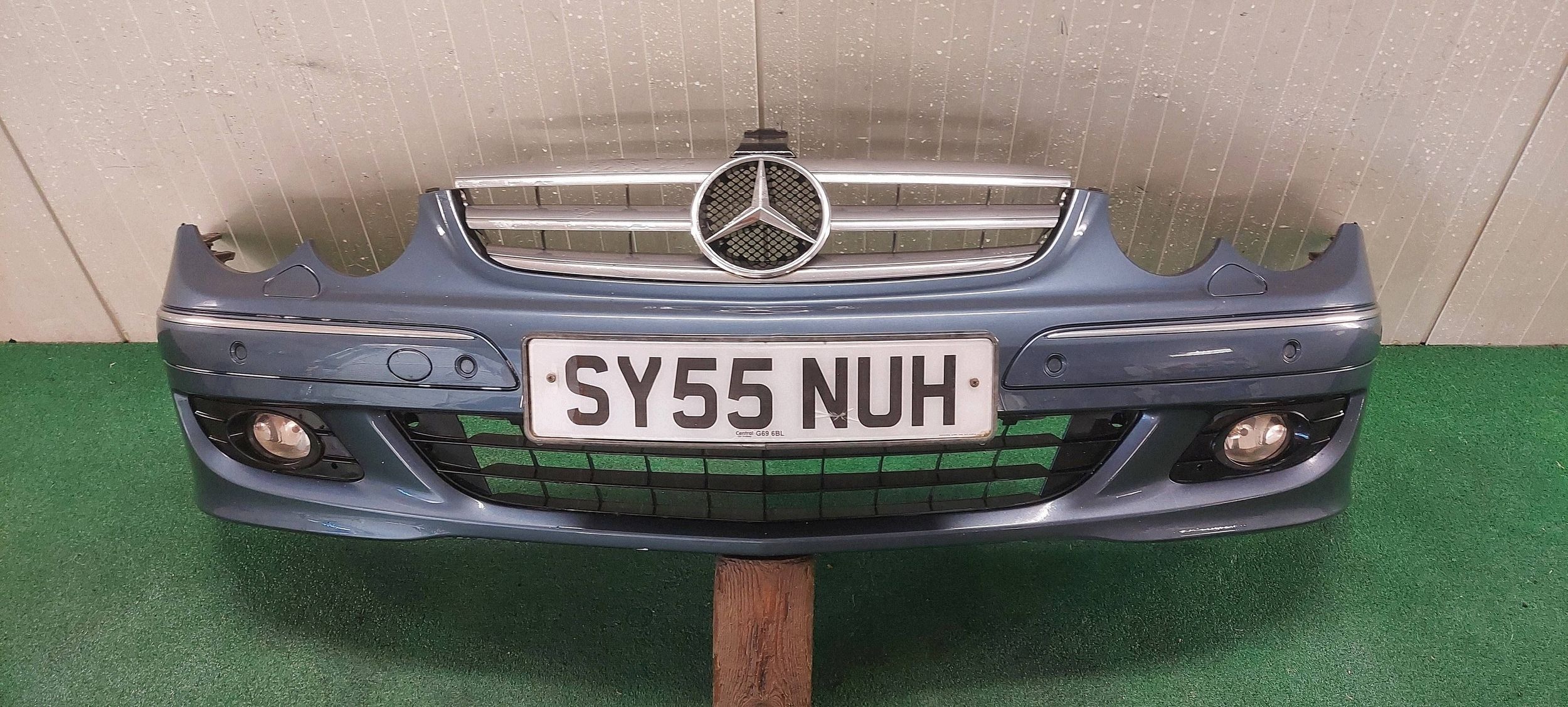 bumper front MERCEDES CLK W209 LIFT original LAK: 357