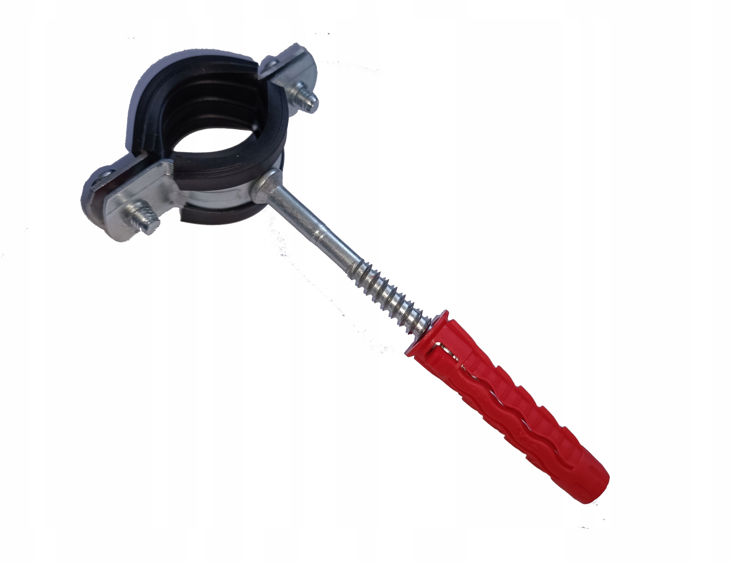 

Obejma metalowa z gumą do rur 20-23mm 1/2"