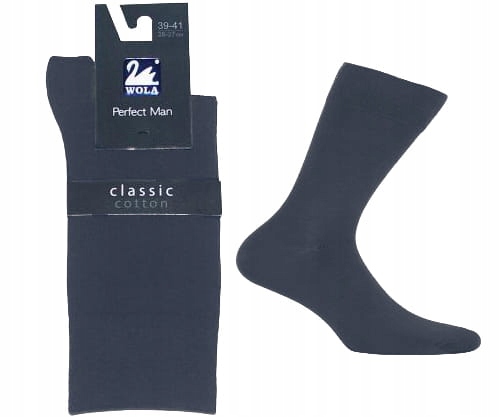 Skarpety męskie PERFECT MAN CLASSIC granat 42-44