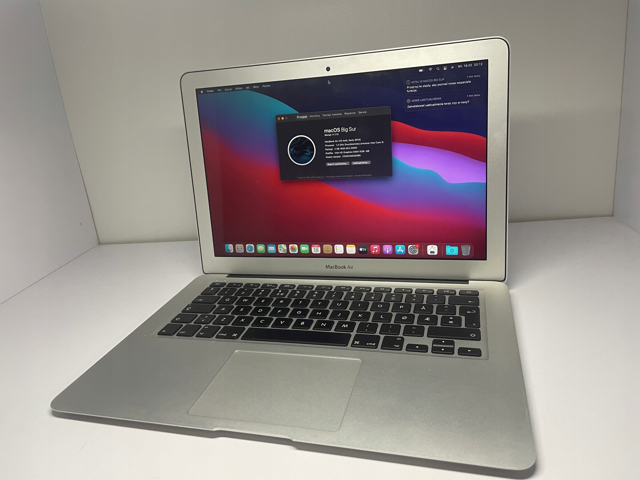 Macbook Air 2014 w Laptopy, notebooki, ultrabooki Apple - Sklepy