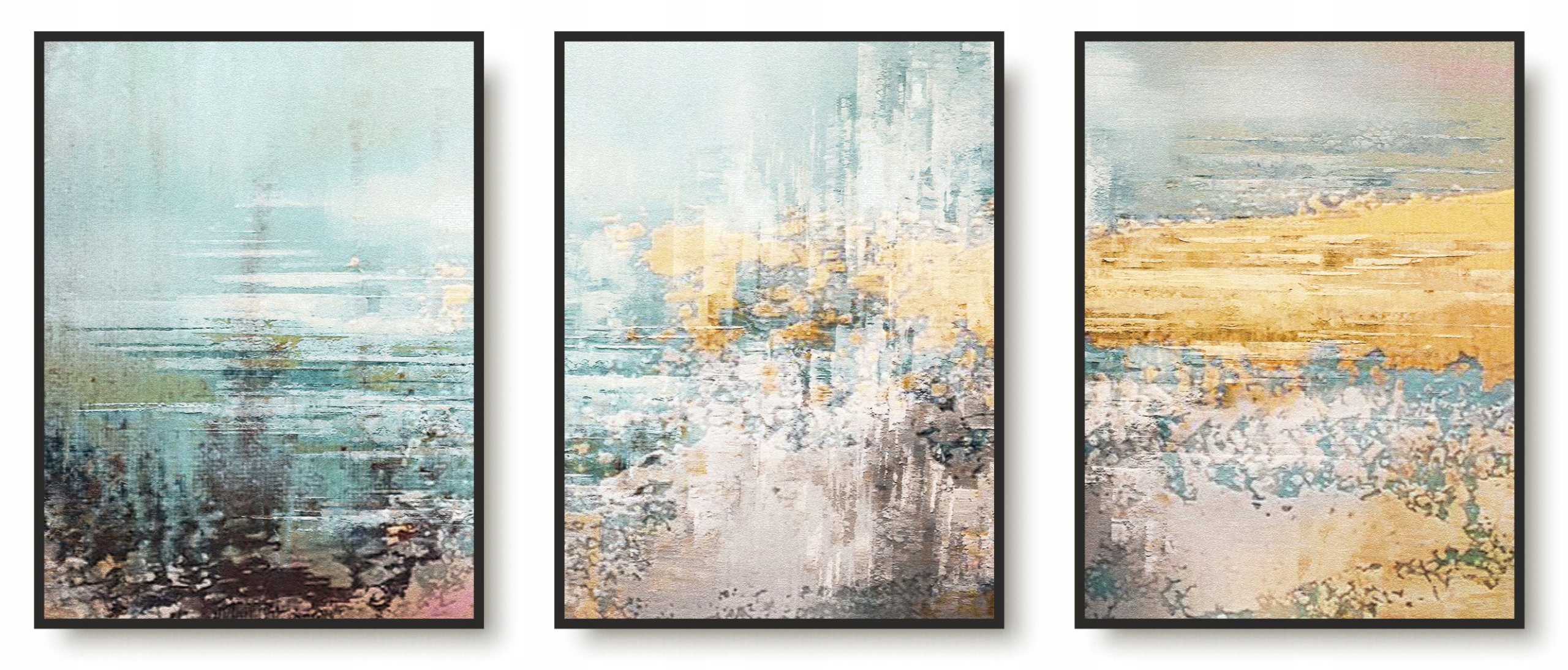 Zestaw plakatów obrazy plakaty postery na ścianę do salonu sypialni 3x50x70