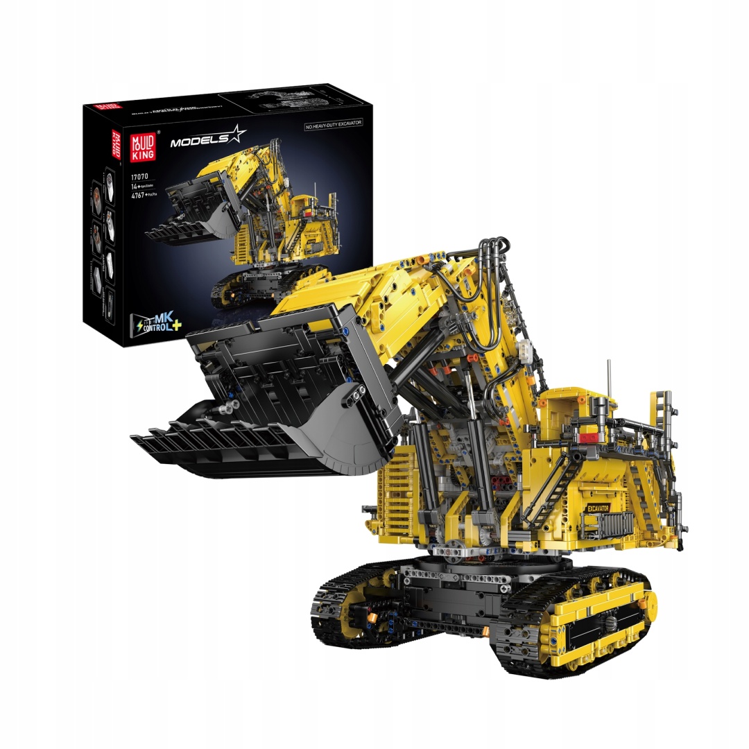 Technic Wielka Zdalna Koparka Gąsienicowa 4767 El (17070)
