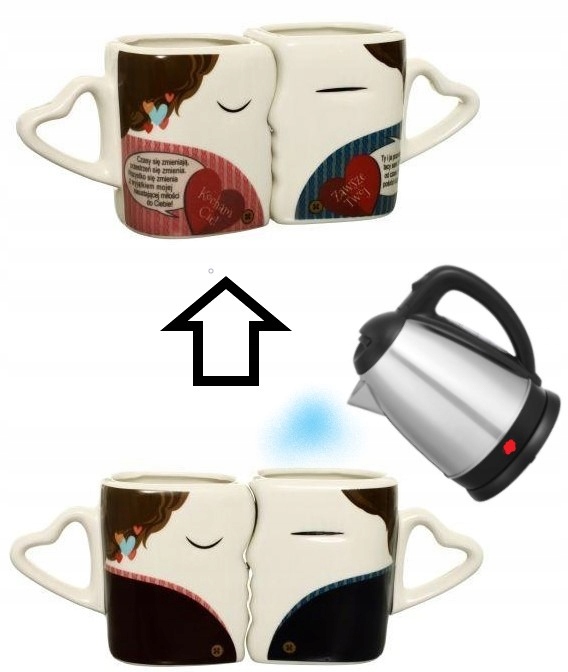 

Magiczny Kubek dziewczyny żony pary ślub