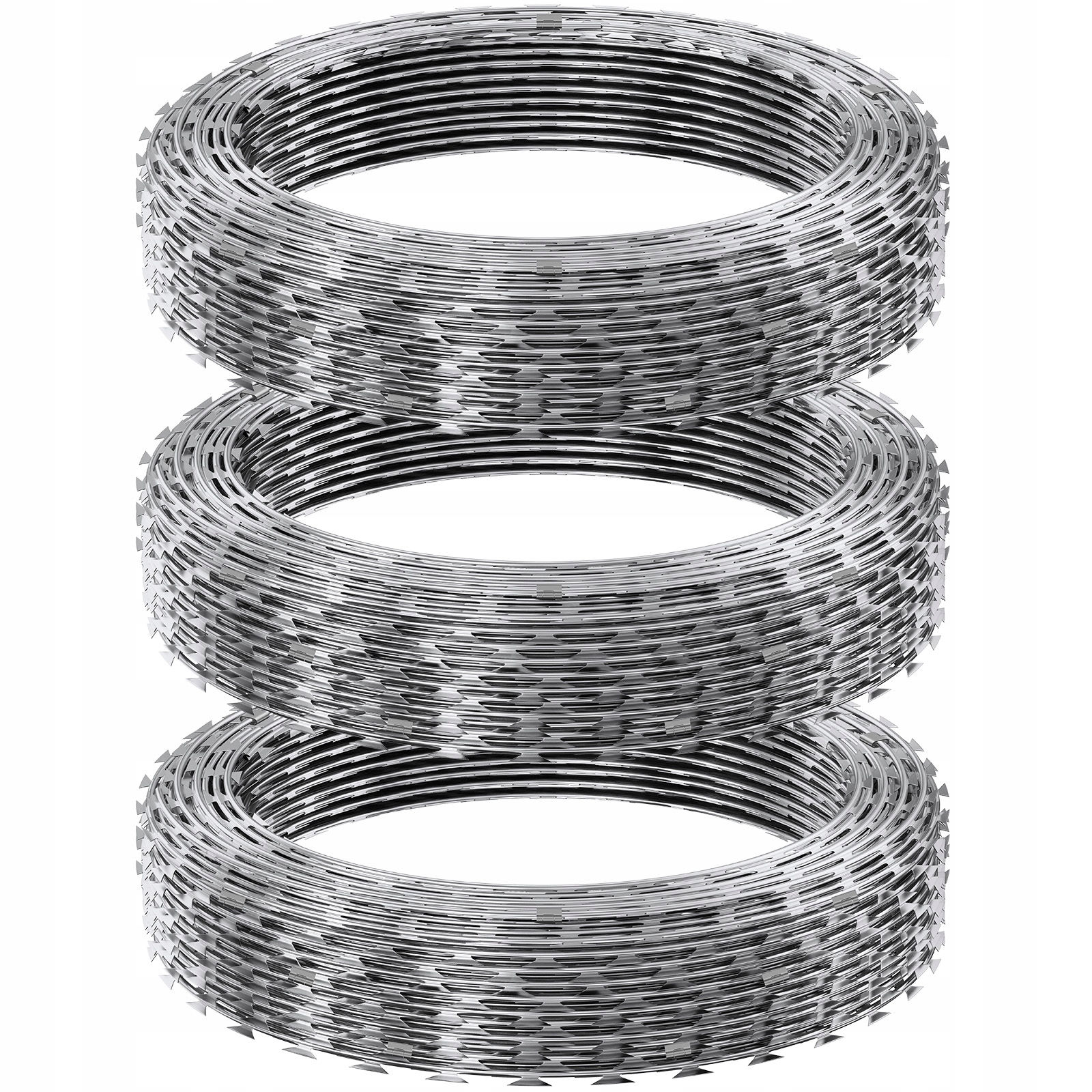 Ostnatý pozinkovaný drôt Vevor 45 m x 482 mm