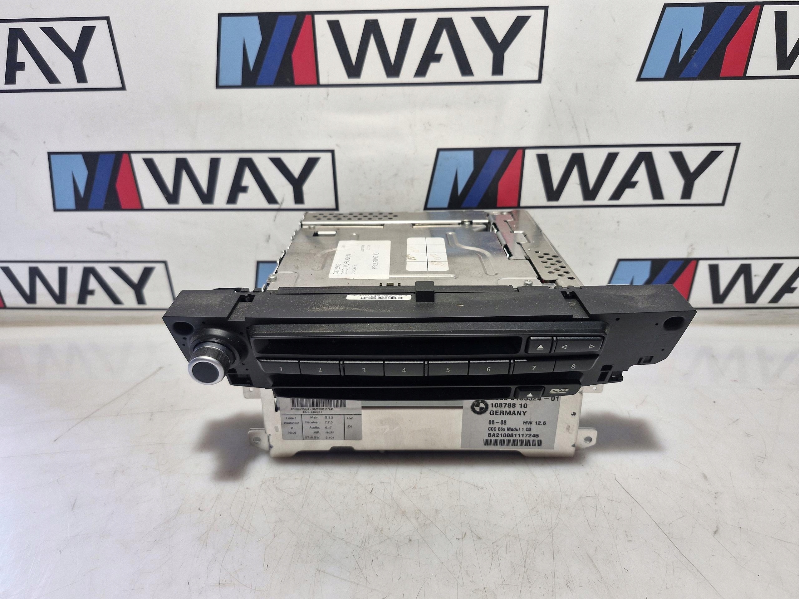 9185524 BMW E60 E61 player RADIO navigation CCC CD original