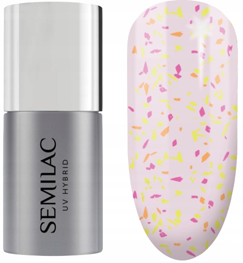 SEMILAC TOP NO WIPE MATTE PEACH GALAXY T26 7 ML