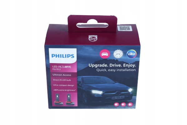 Philips Žiarovka Ultinon Access 2500 Led H11 12V 20W PGJ19-2 (chýba Ece)