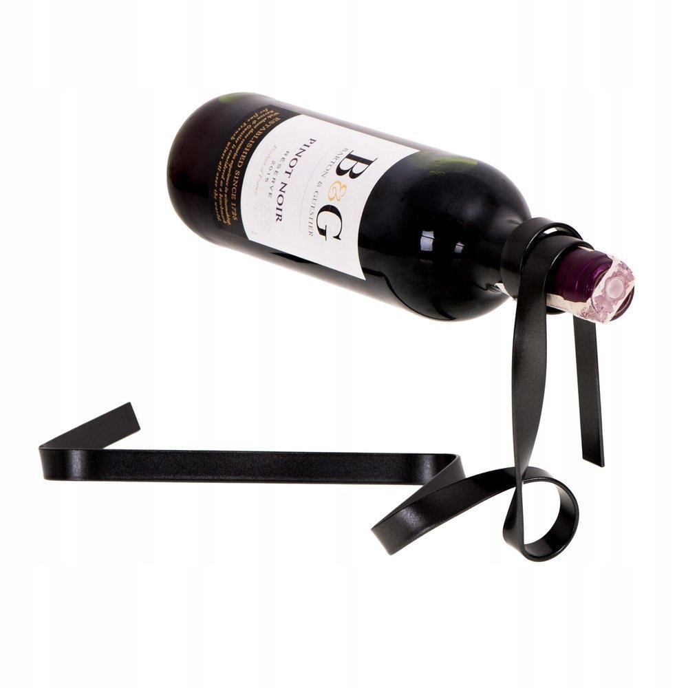 

Stojak na wino Wstążka Czarna