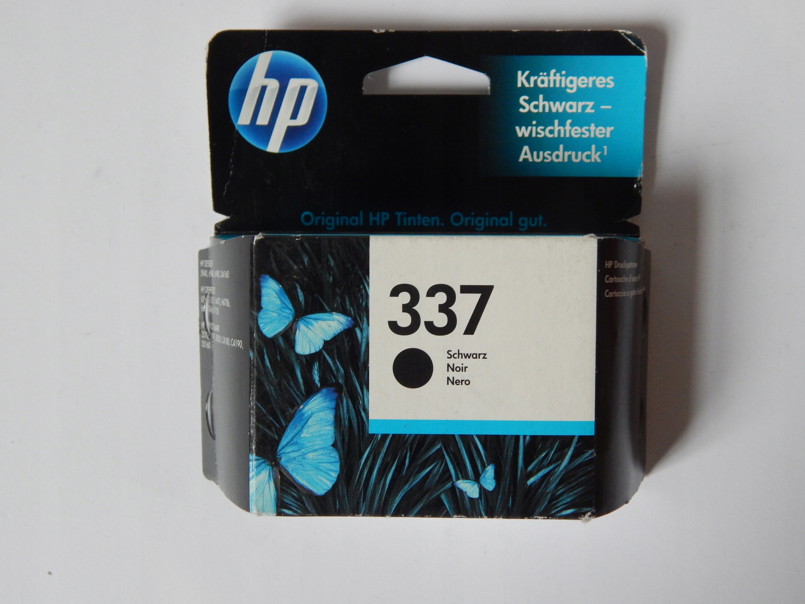 Tusz Hp 337 (C9364EE) čierny, originálny