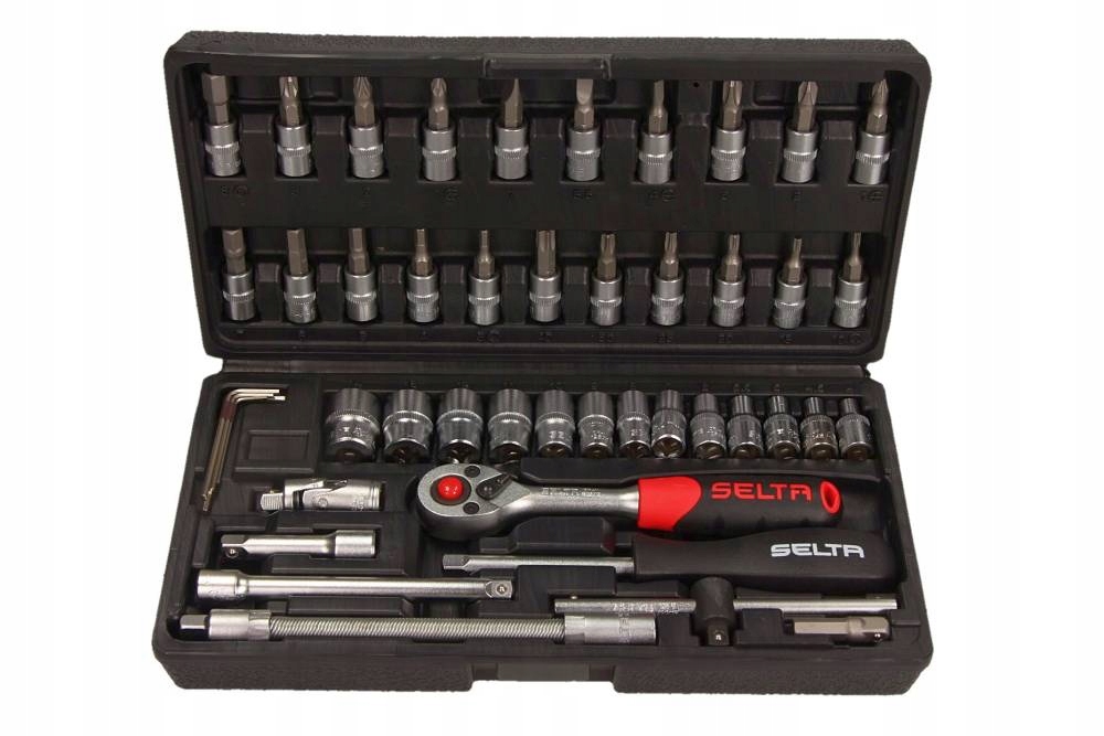 Selta Sada Nářadí 1/4", 46 Dílů
