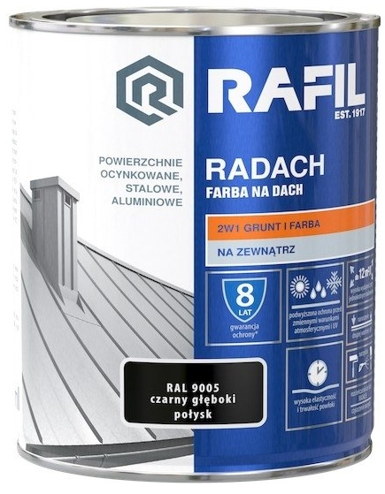 

Radach Farba Na Dach Czarny Głęboki 9005 0,75L