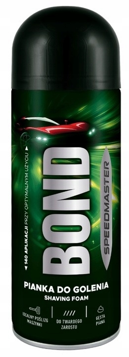 BOND SPEEDMASTER - PIANKA DO GOLENIA 400ml - 140 APLIKACJI