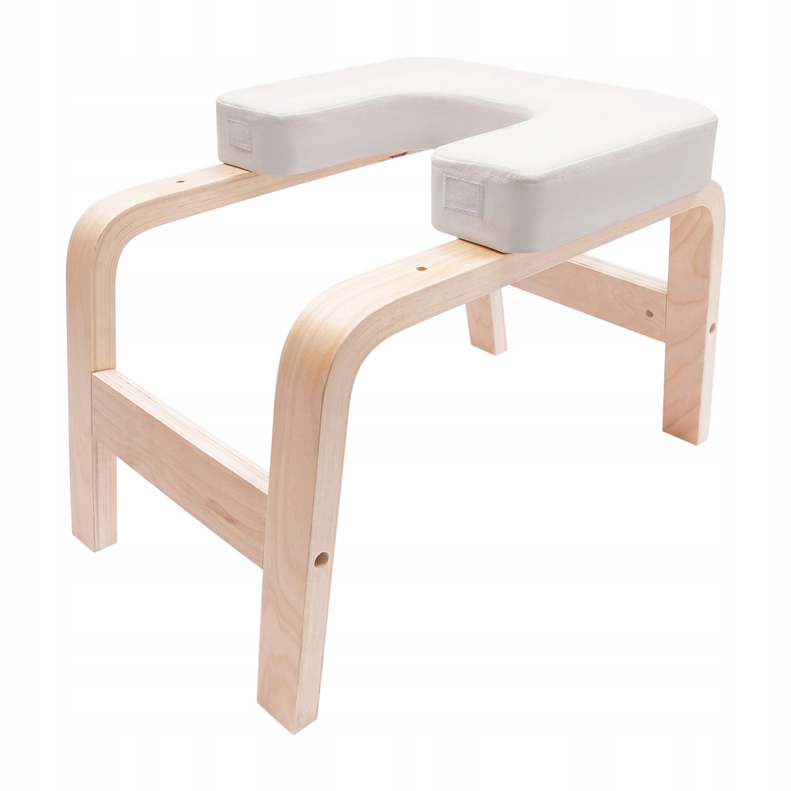 "hojoga Headstand Stool, Yoga Headstand Bench, Invert Chair Off-white"