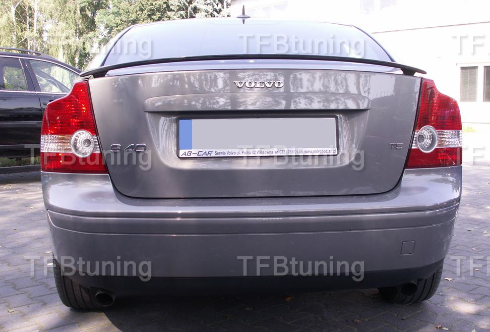 SPOILER LOTKA NA KLAPĘ VOLVO S40 04-12 TFB TUNING