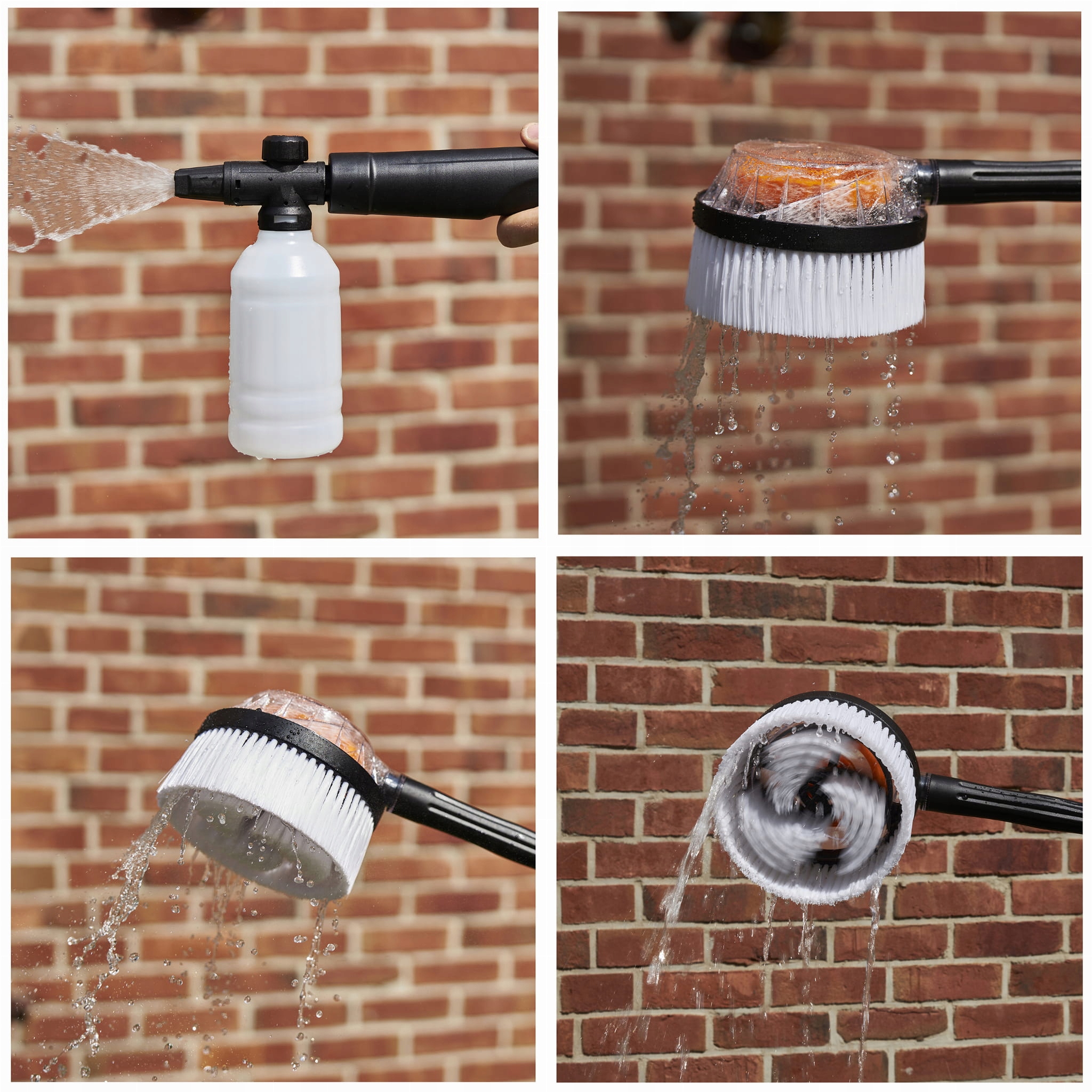 SAMOSSĄCA MYJKA CIŚNIENIOWA 280 BAR MOCNA POMPA ZESTAW 3000W + PŁYN KARCHER Marka Kraft&Dele