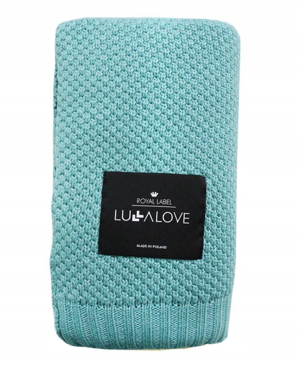

Bambusowy kocyk lazur 80x100 cm Lullalove