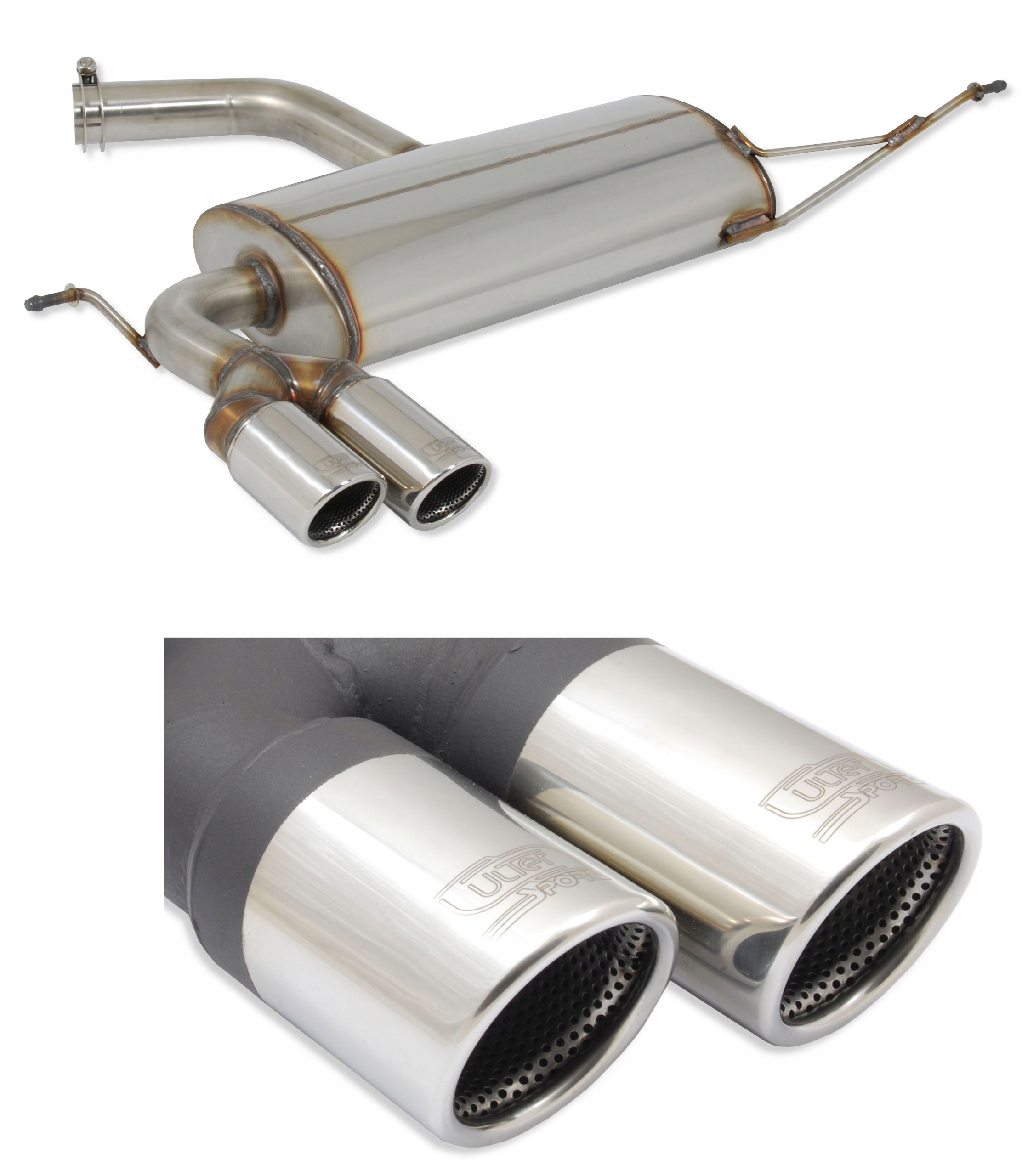 124-209/90RS (2) - Спортивный глушитель SEAT Leon II P1, FR 1,6 и 75 кВт