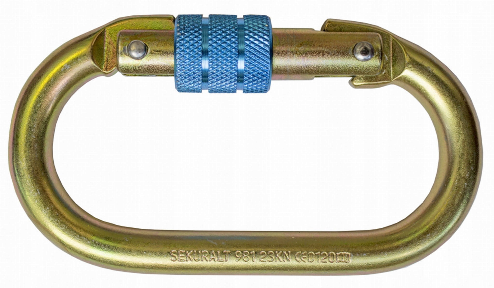 Zestaw Sekuralt: lina statyczna 10m i zatrzaśnik - dla Twojego BHP Średnica 10.5 mm