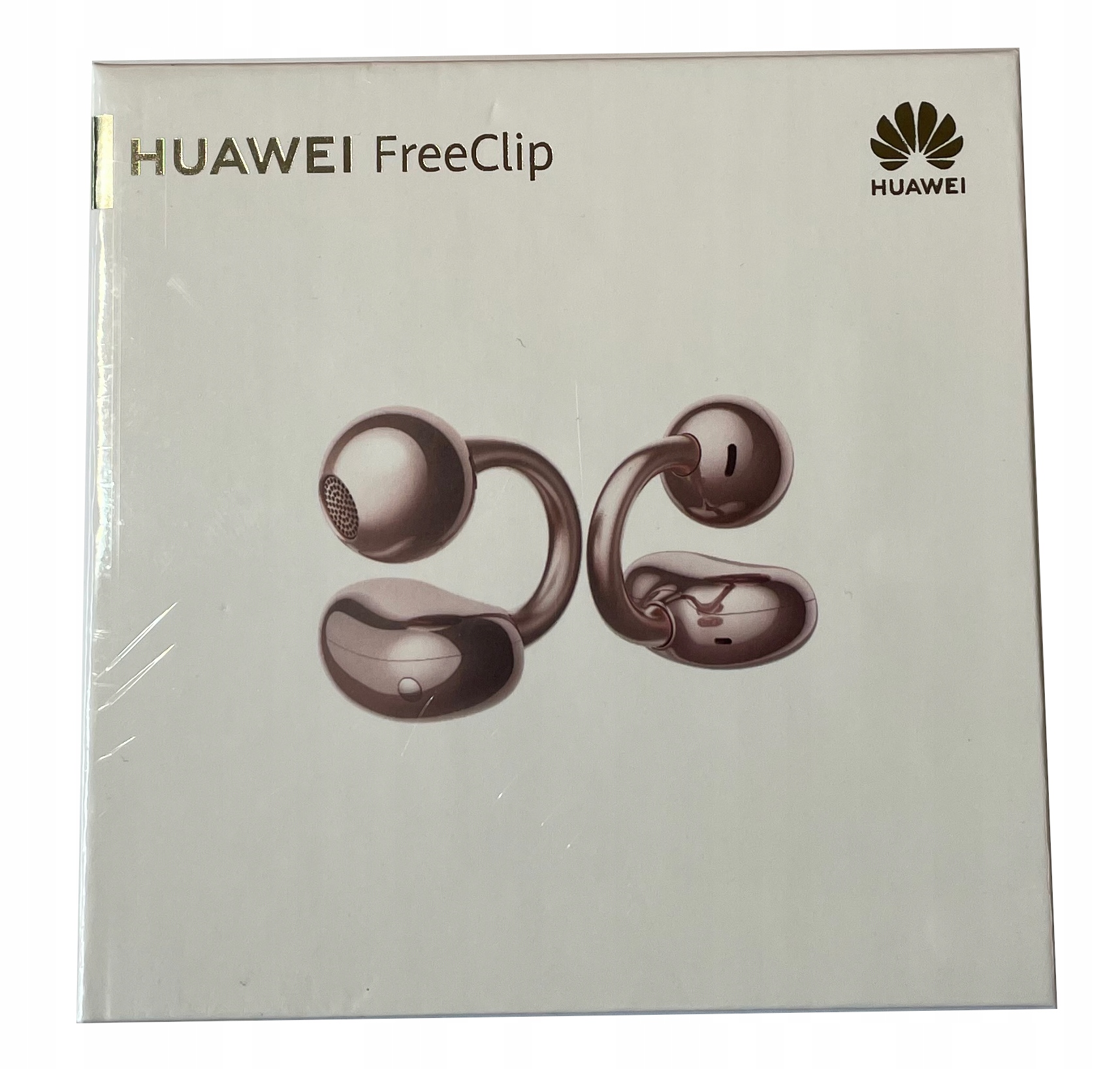 Słuchawki bezprzewodowe douszne Huawei FreeClip BT różowe