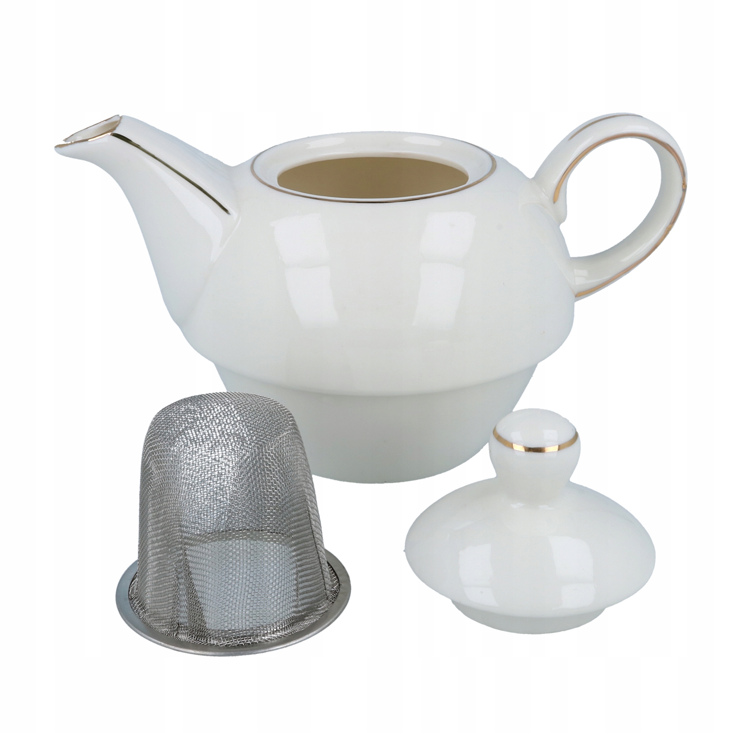 Czajniczek dzbanek Filiżanka Tea for one Biały Marka Easy Life