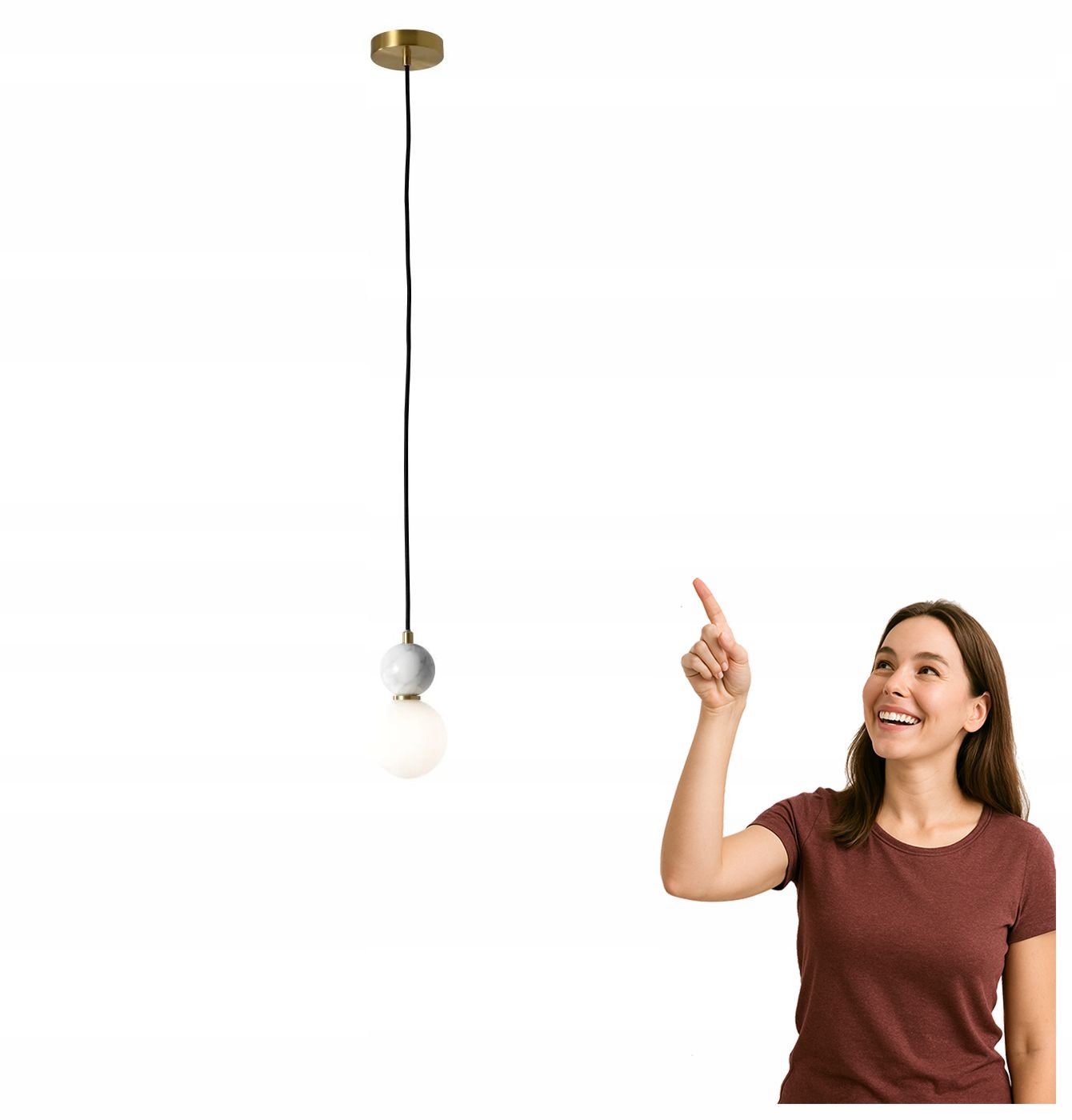 Závěsná lampa Bilo II PL0137 Yaskr