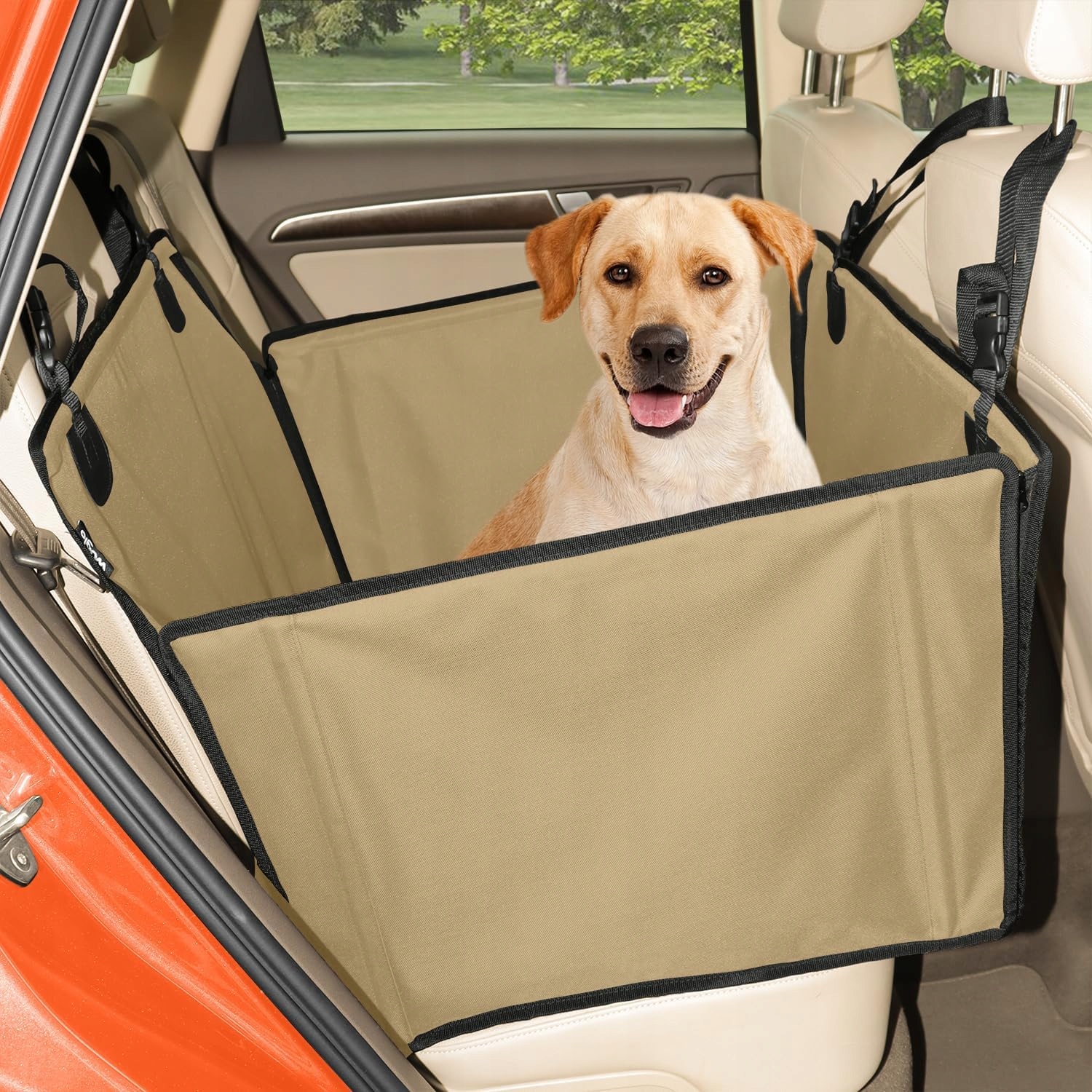 Levně Stabilní autosedačka pro zvířata pro psa Wuglo 58 cm x 75 cm