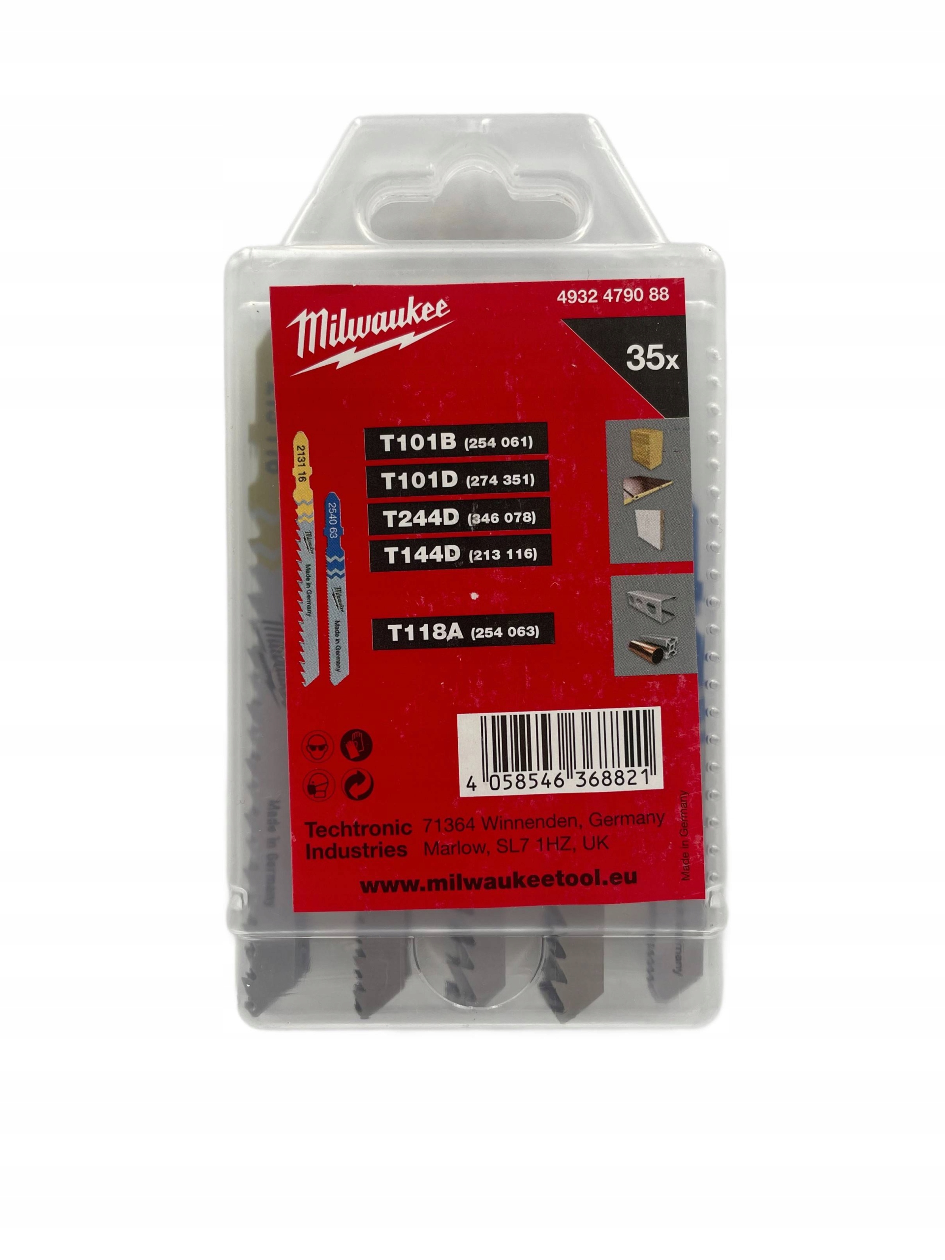 Milwaukee Sada Pilových Listů Do Přímočaré Pily 35ks 4932479088