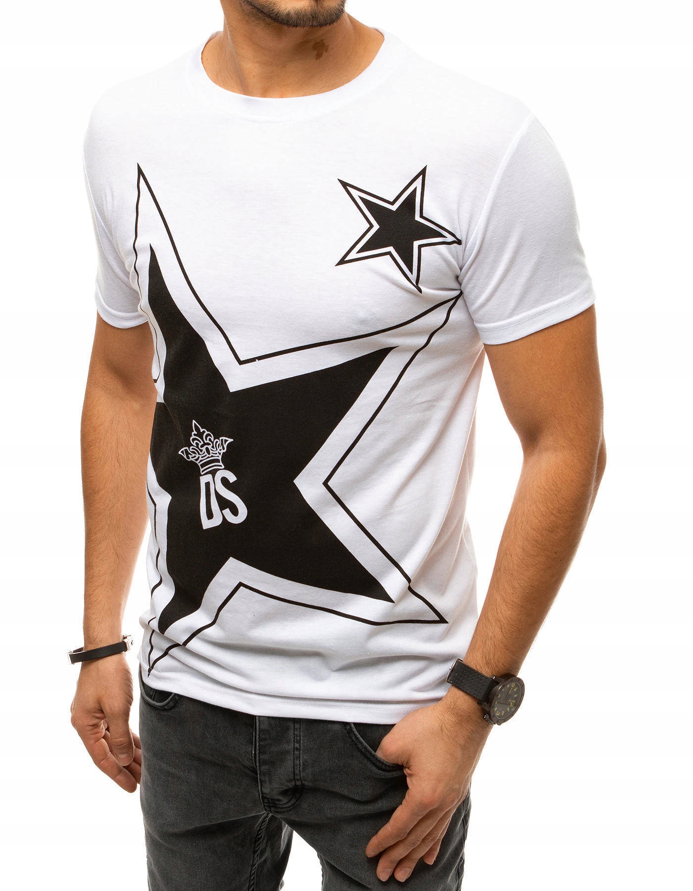 

Męska Koszulka T-shirt Z Nadrukiem rx4359 - L