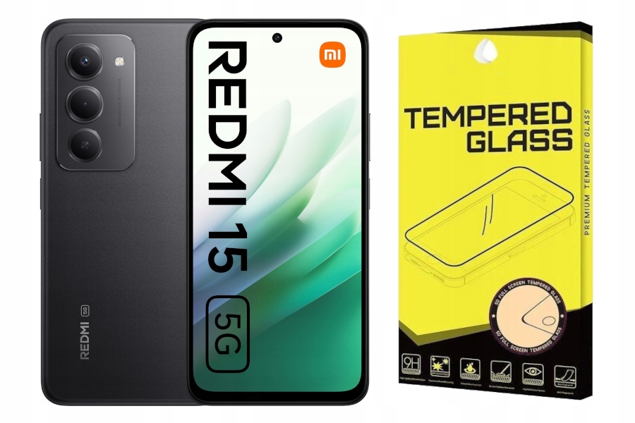 Smartfón Xiaomi Redmi 15 5G 8/256GB Dual Sim Nfc čierny Midnight čierny