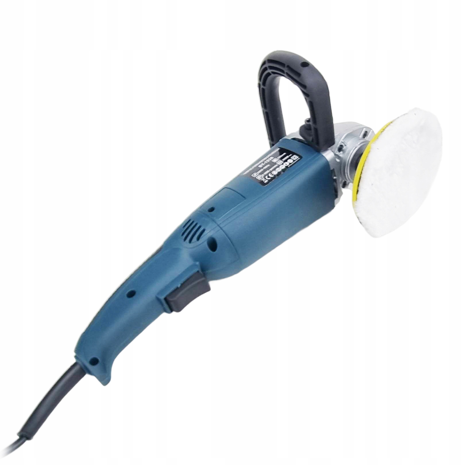 BX MOCNA POLERKA SAMOCHODOWA 2950W Z REGULACJĄ System mocowania materiału ściernego mocowanie na rzepy