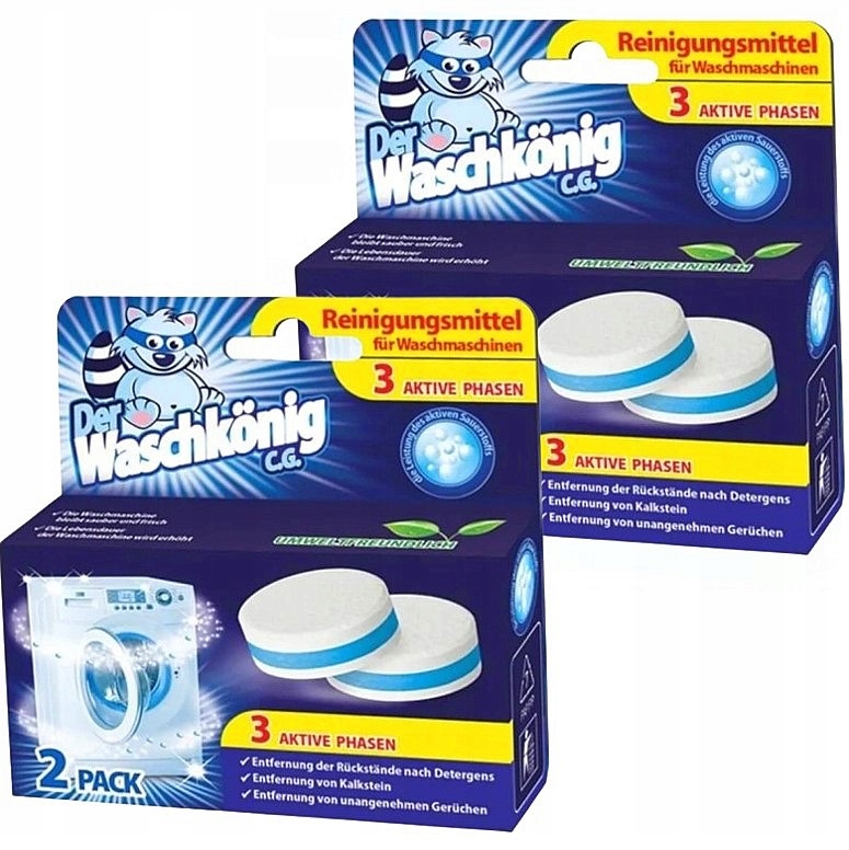 

Waschkonig Czyścik do Pralki Aktywny Tlen De 2x2sz