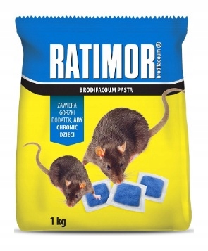 

Ratimor pasta Brodifacoum 1kg Unichem