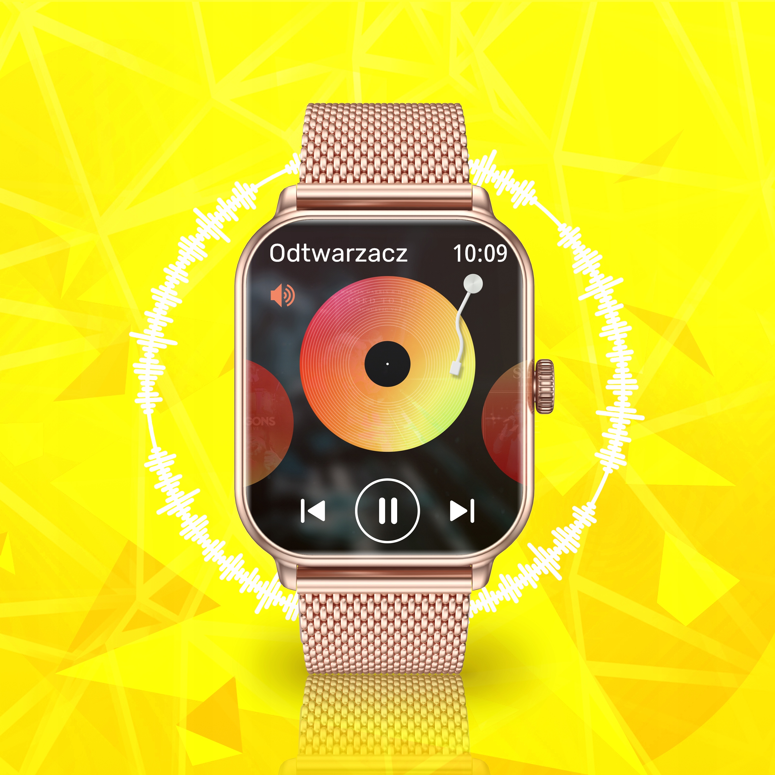 SMARTWATCH ZEGAREK MENU DAMSKI ROZMOWY POLSKIE SPORT MĘSKI PL PULS WATCH Komunikacja Bluetooth