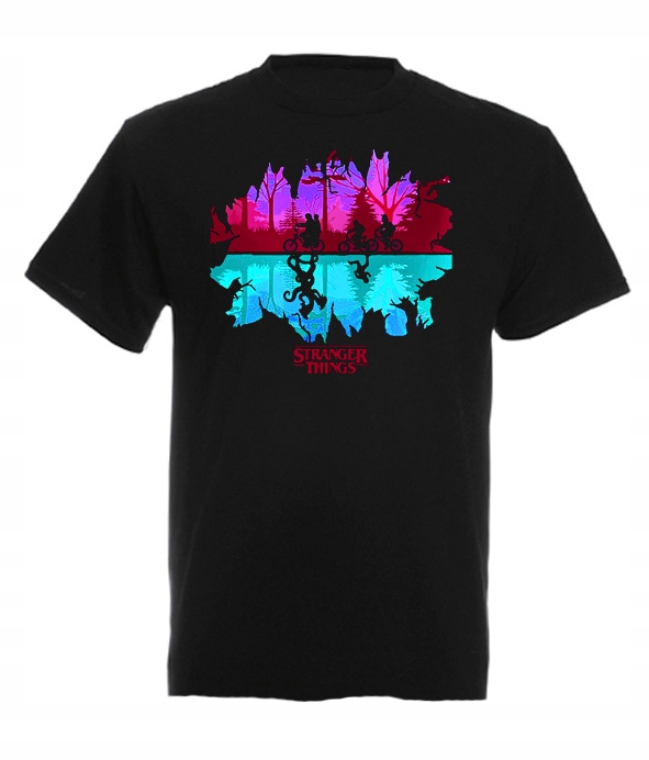 

Koszulka Męska Stranger Things Demogorgon Eleven